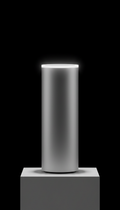 Minimalist smart home speaker with integrated voice assistant
