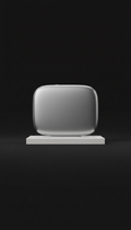 Architectural wireless charging pad with metallic finish