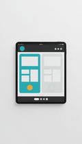 Touchscreen Booking Tablet Interface