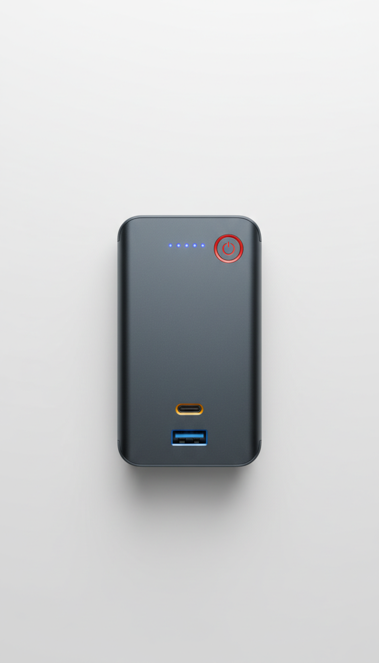 Anodized Aluminum Portable Charger