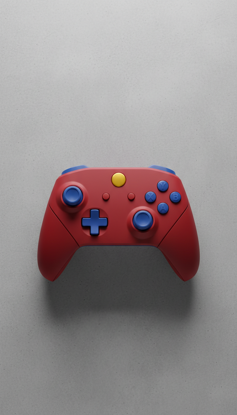 Transit Red Precision Gaming Controller